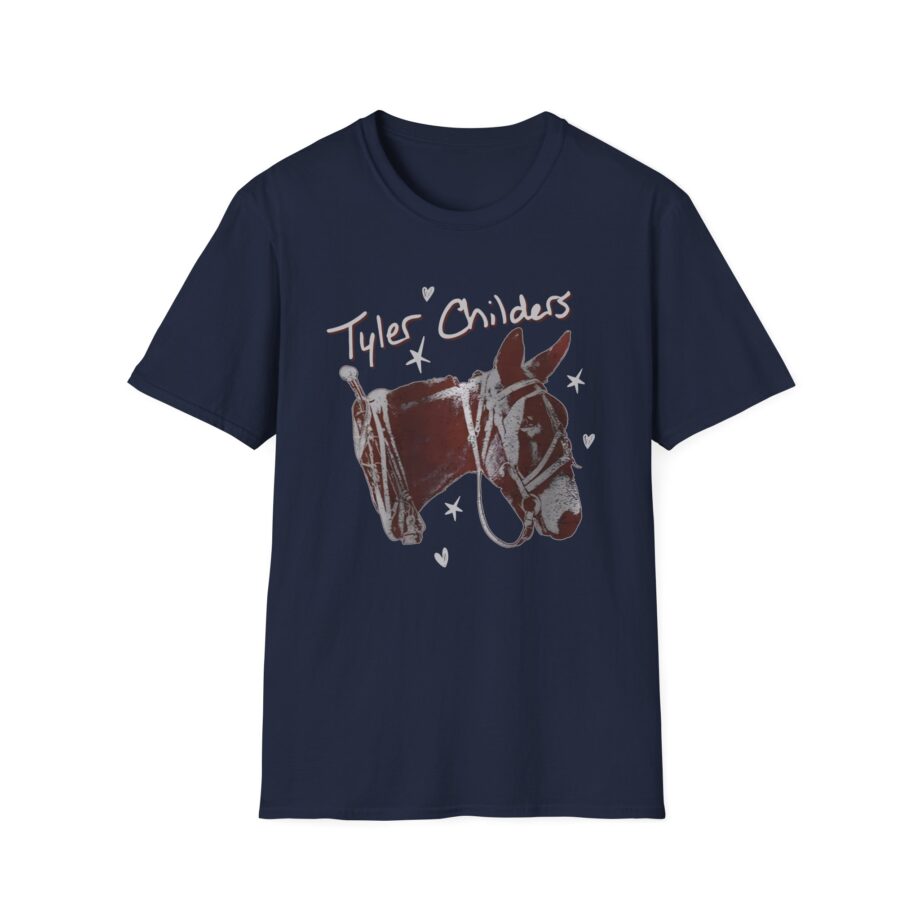 Tyler Childers Green Youth Mule Unisex Softstyle T-shirt