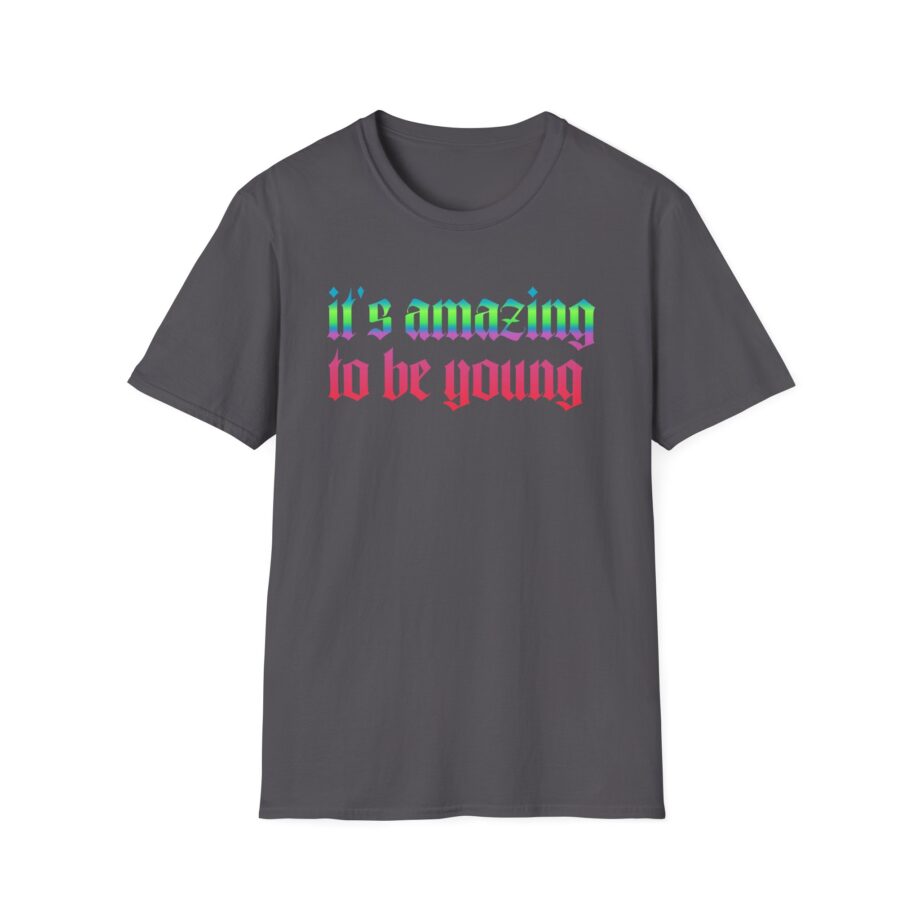 Fontaines It's Amazing To Be Young  Unisex Softstyle T-Shirt