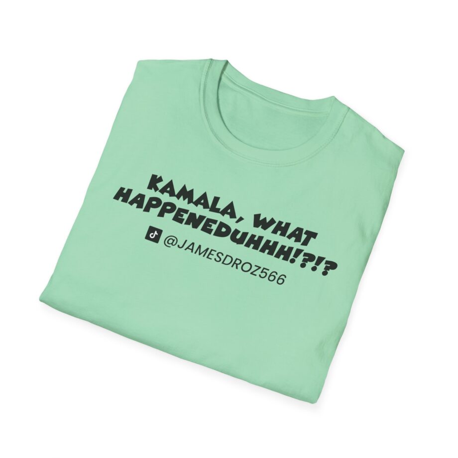 James Droz What Happeneduhhh Unisex Softstyle T-shirt