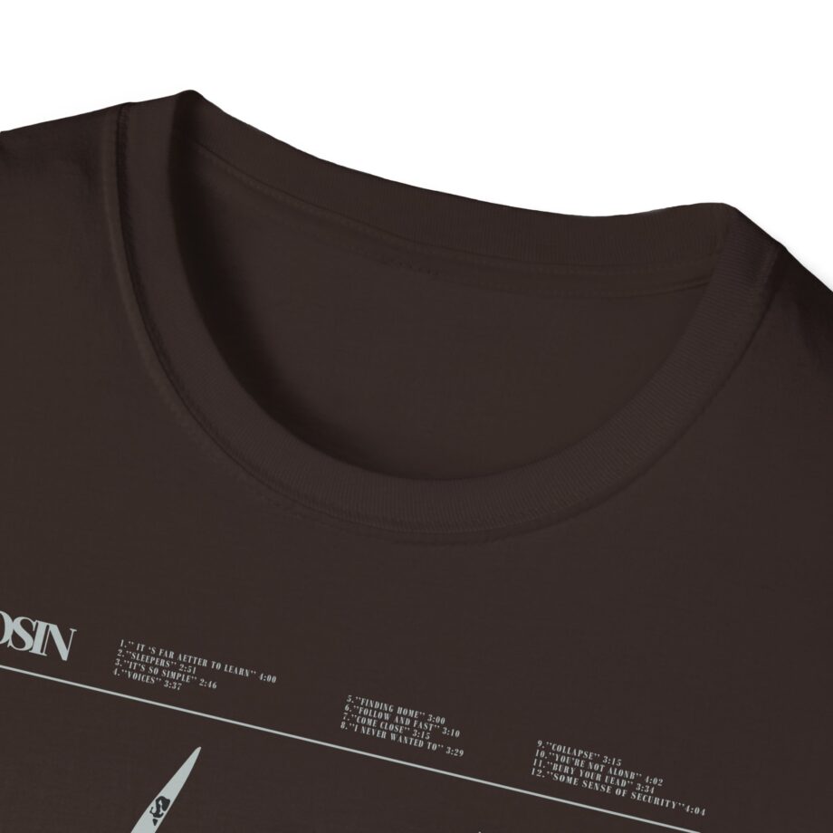 Saosin Tracklist Unisex Softstyle T-Shirt