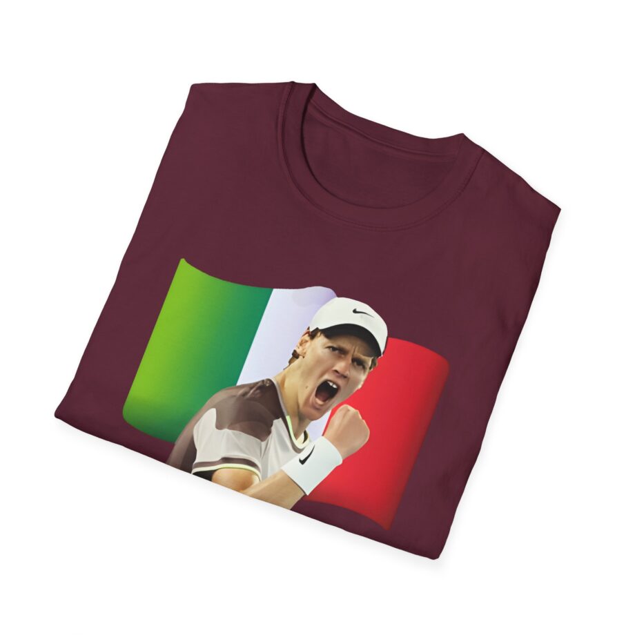Jannik Sinner Italian Tennis Star Fan Unisex Softstyle T-Shirt