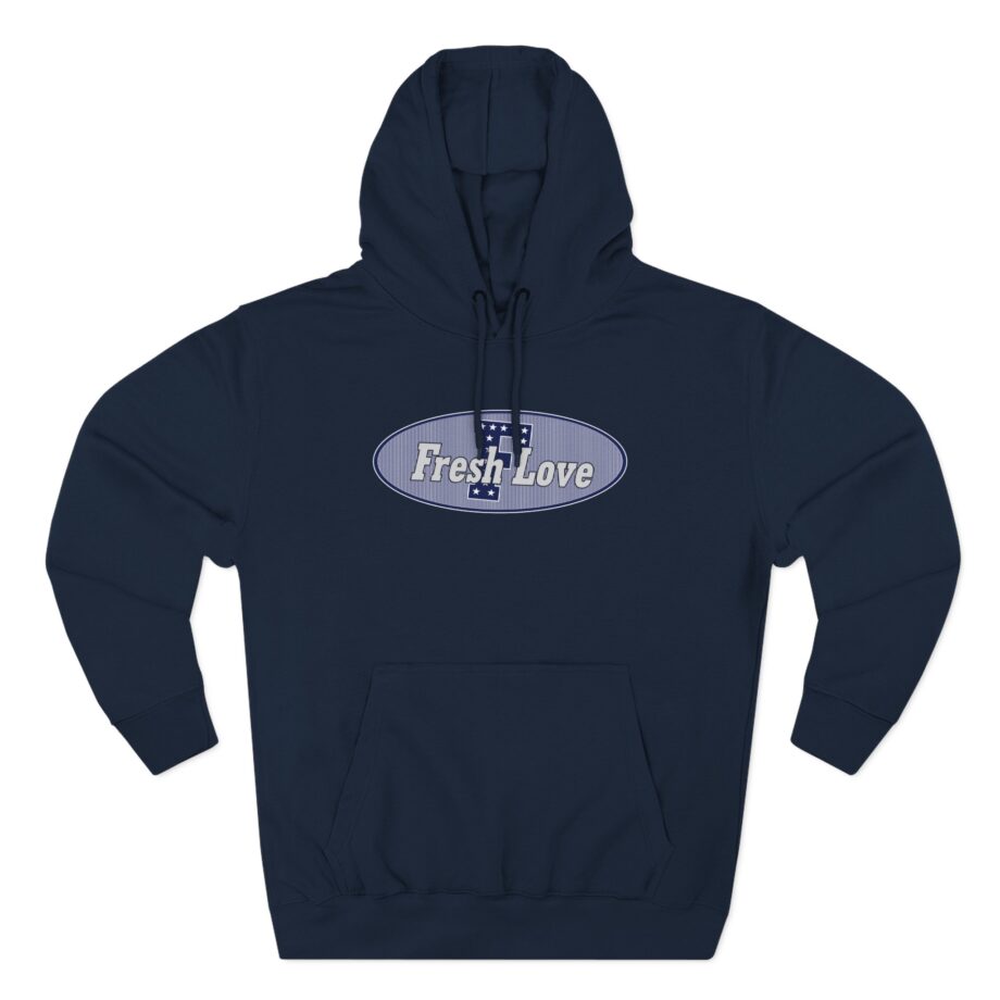 Fresh Love Three Panel Fleece Hoodie