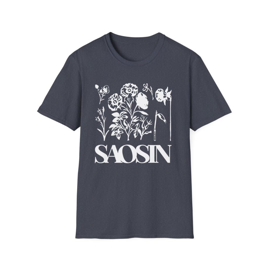 Saosin Flowers Unisex Softstyle T-Shirt