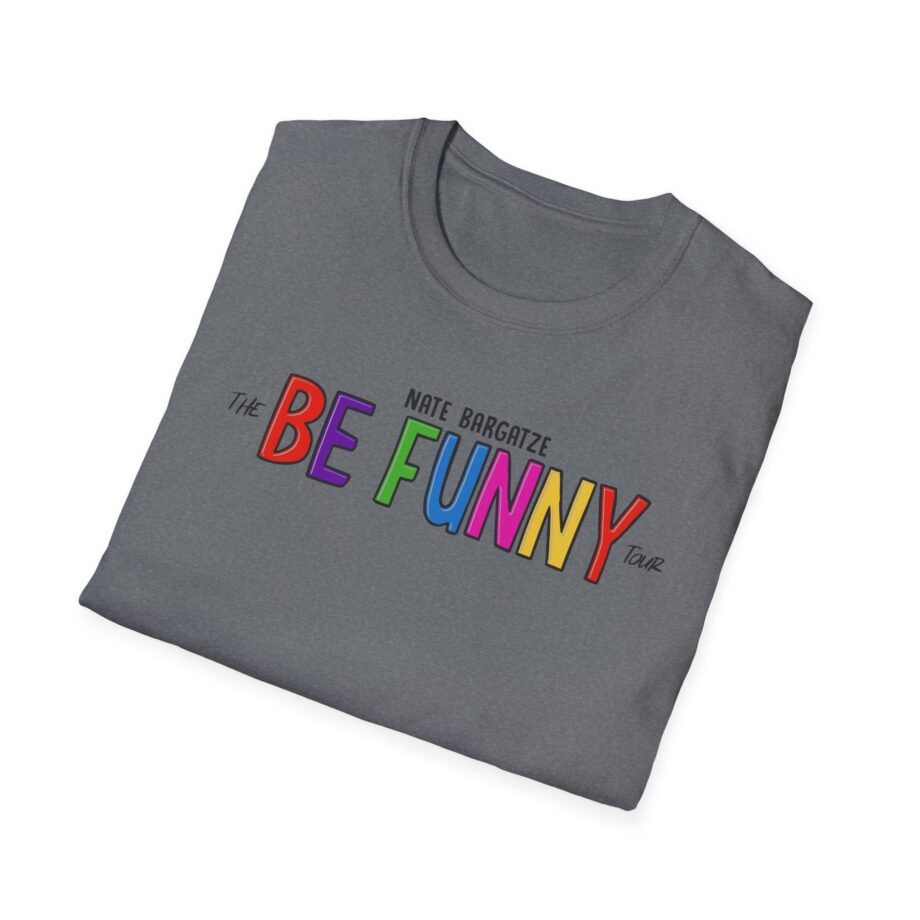 Nate Bargatze the Be Funny Tour Unisex Softstyle T-Shirt