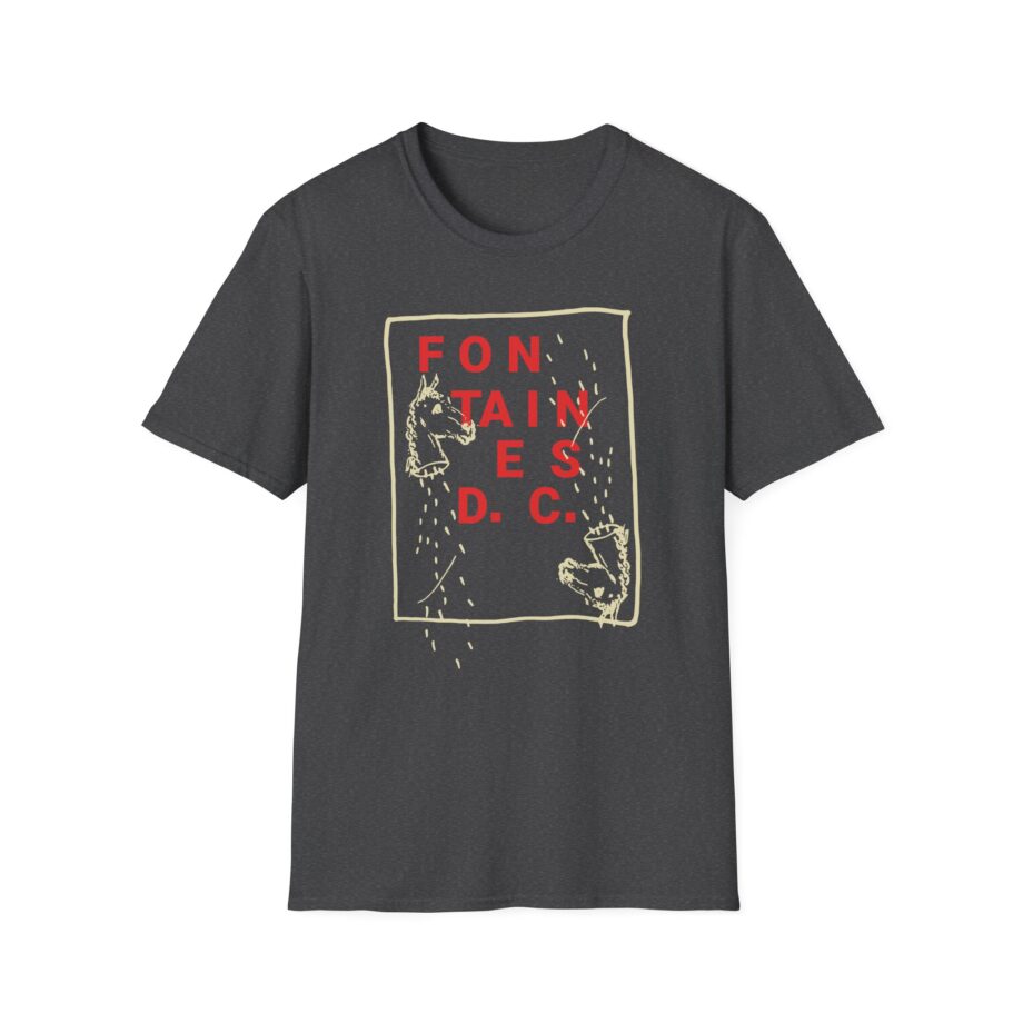Fontaines Horse Head Unisex Softstyle T-Shirt