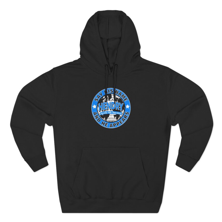 Say His Name Joe Hendry Three-Panel Fleece Hoodie