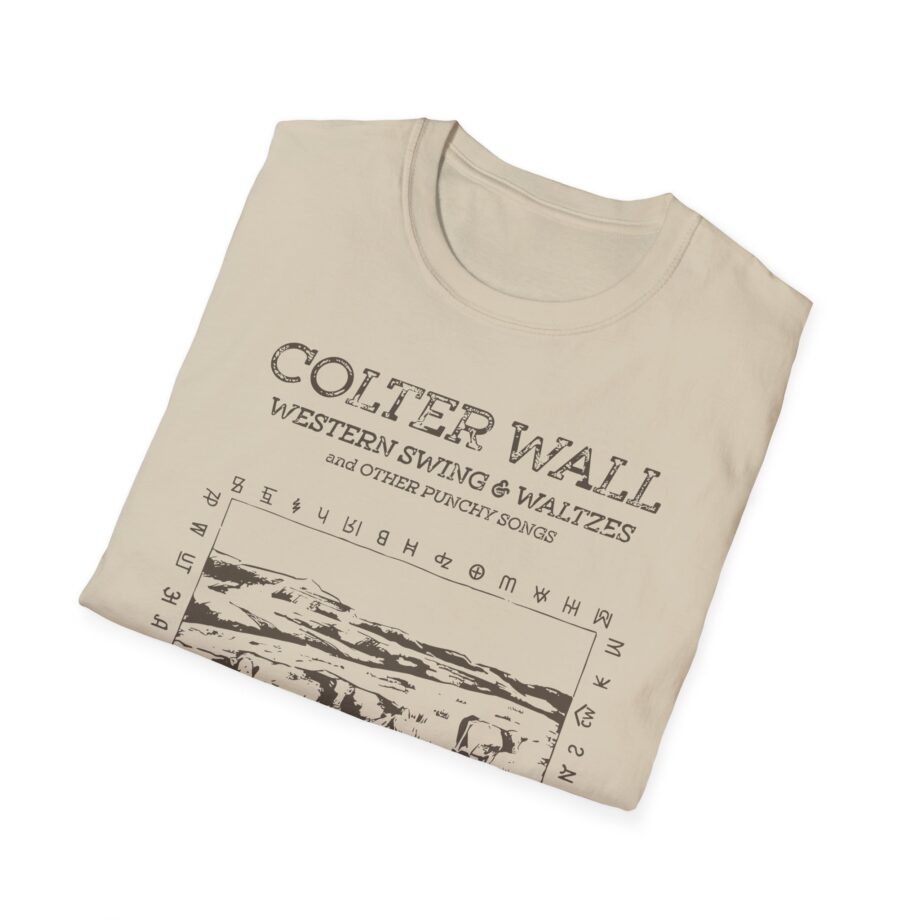 Colter Wall Western Swing & Waltzes Unisex Softstyle T-shirt