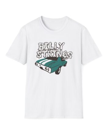 Billy Strings Imogene + Willie X Billy Strings Highway Prayers Green Car Unisex Softstyle T-shirt