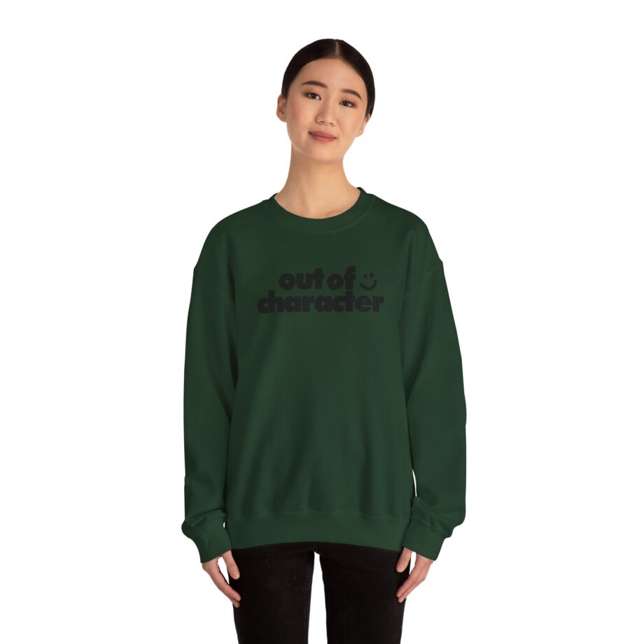 Slushy Noobz Out of Character Unisex Heavy Blend Crewneck Sweatshirt