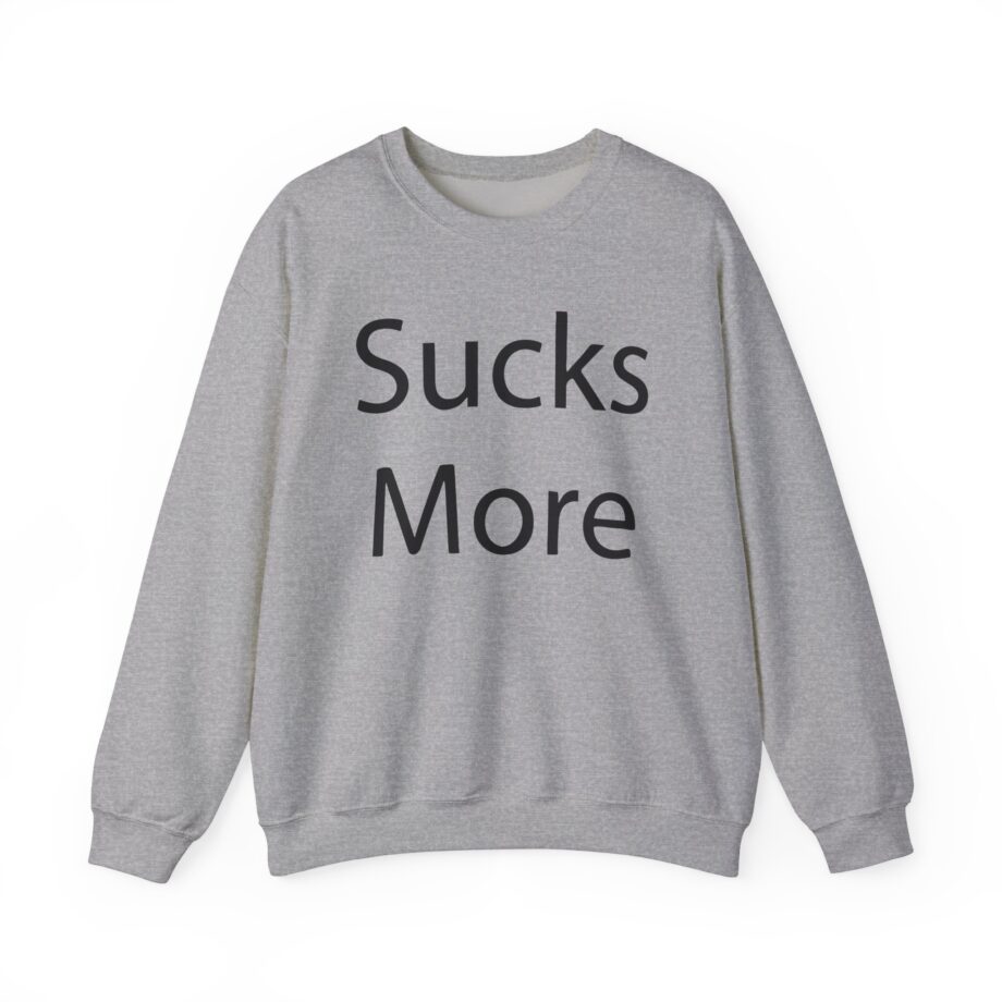 Hamzah Sucks More Tee Unisex Heavy Blend Crewneck Sweatshirt