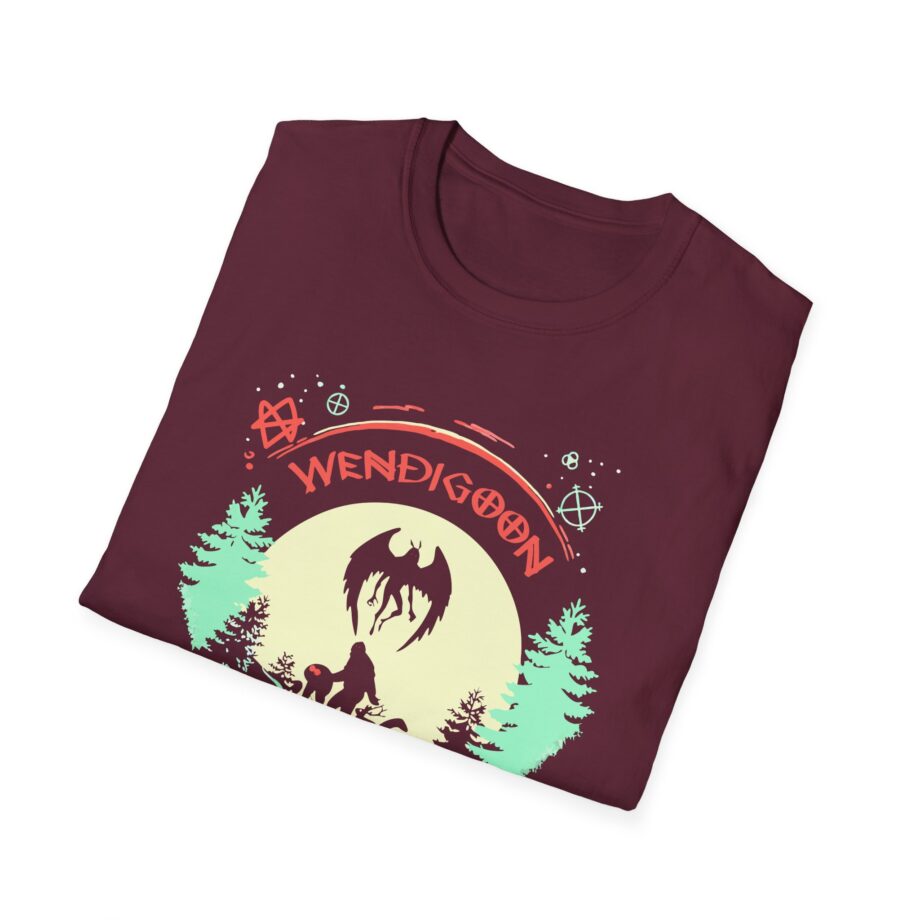Wendigoon Cryptids on Tour Unisex Softstyle Tee
