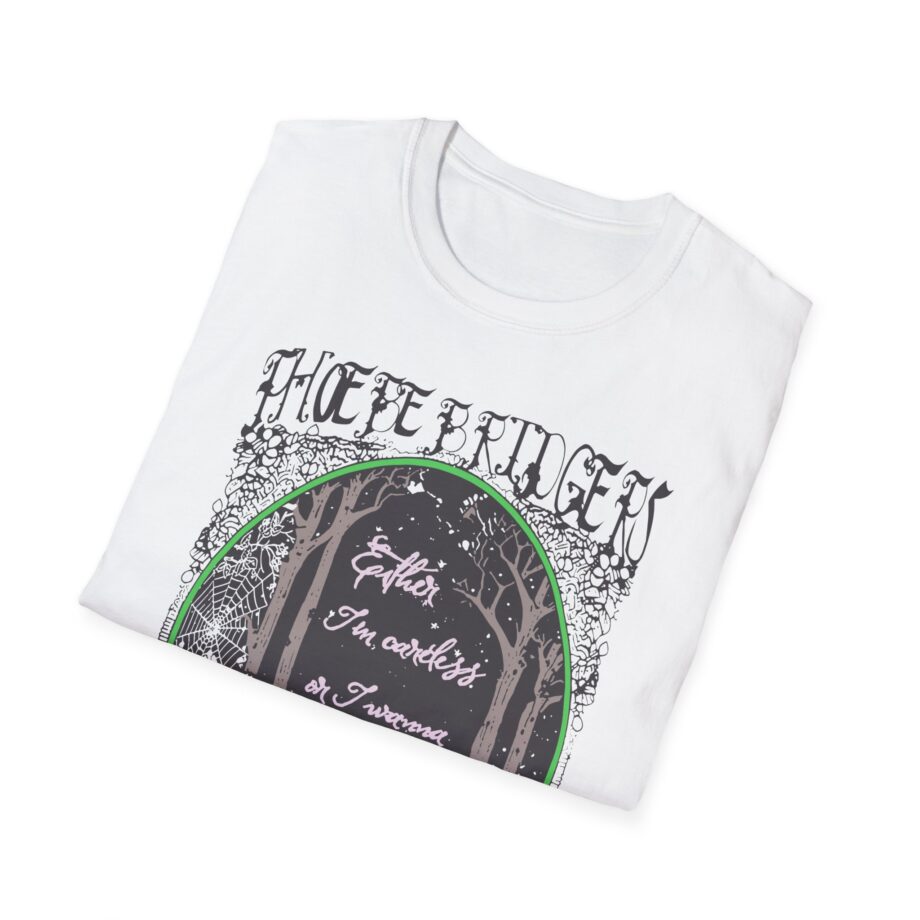 Phoebe Bridgers Ether Tin Cartels on I Wanna Get Caught Unisex Softstyle T-shirt