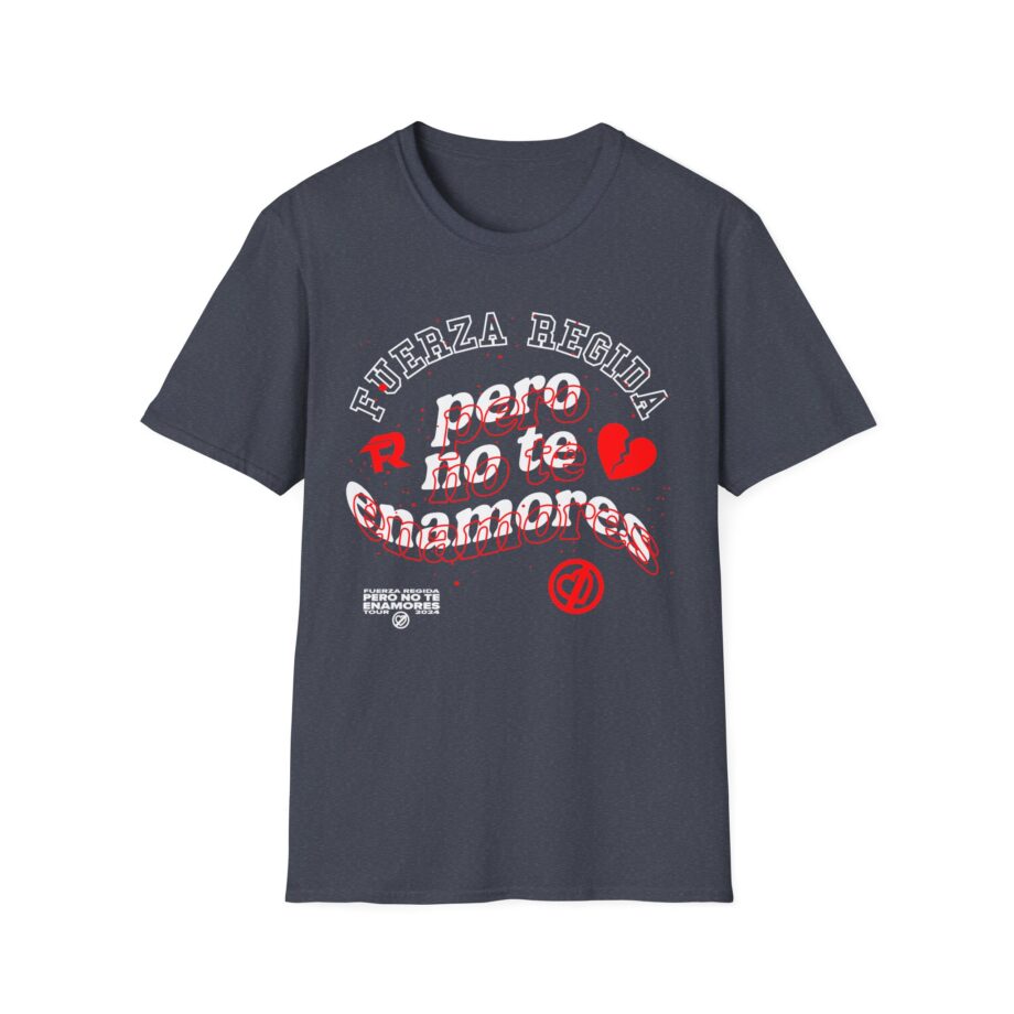 Fuerza Regida Broken Heart Unisex Softstyle T-shirt