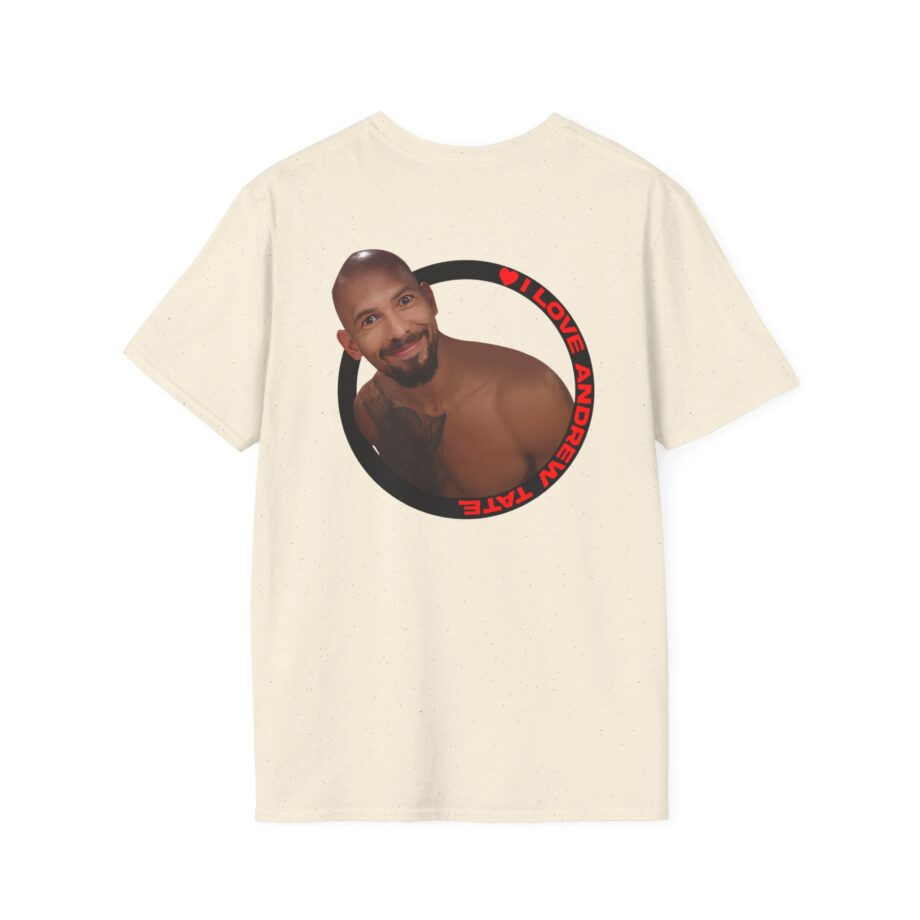 Andrew Tate Love Tate Unisex Softstyle T-Shirt