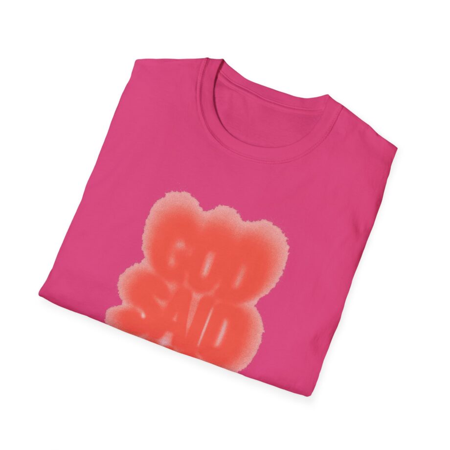 Omar Apollo God Said No Blur Unisex Softstyle T-shirt