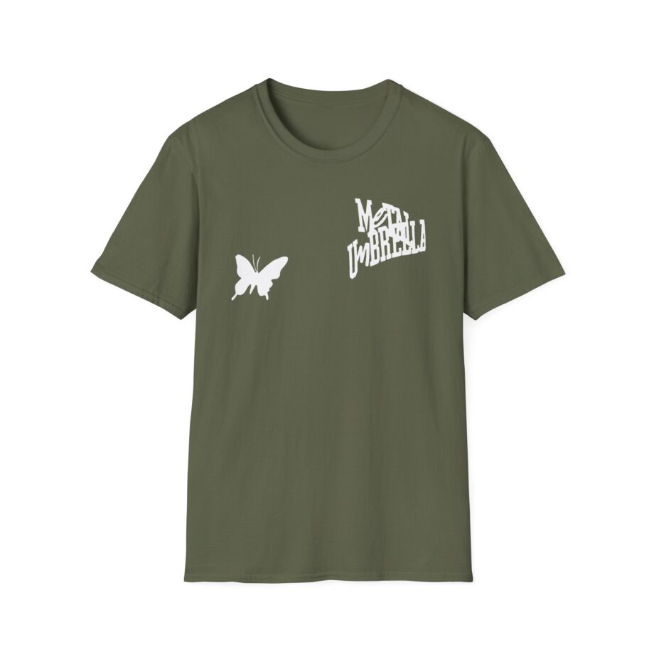 Sypherpk Butterfly Embroidered Unisex Softstyle T-shirt