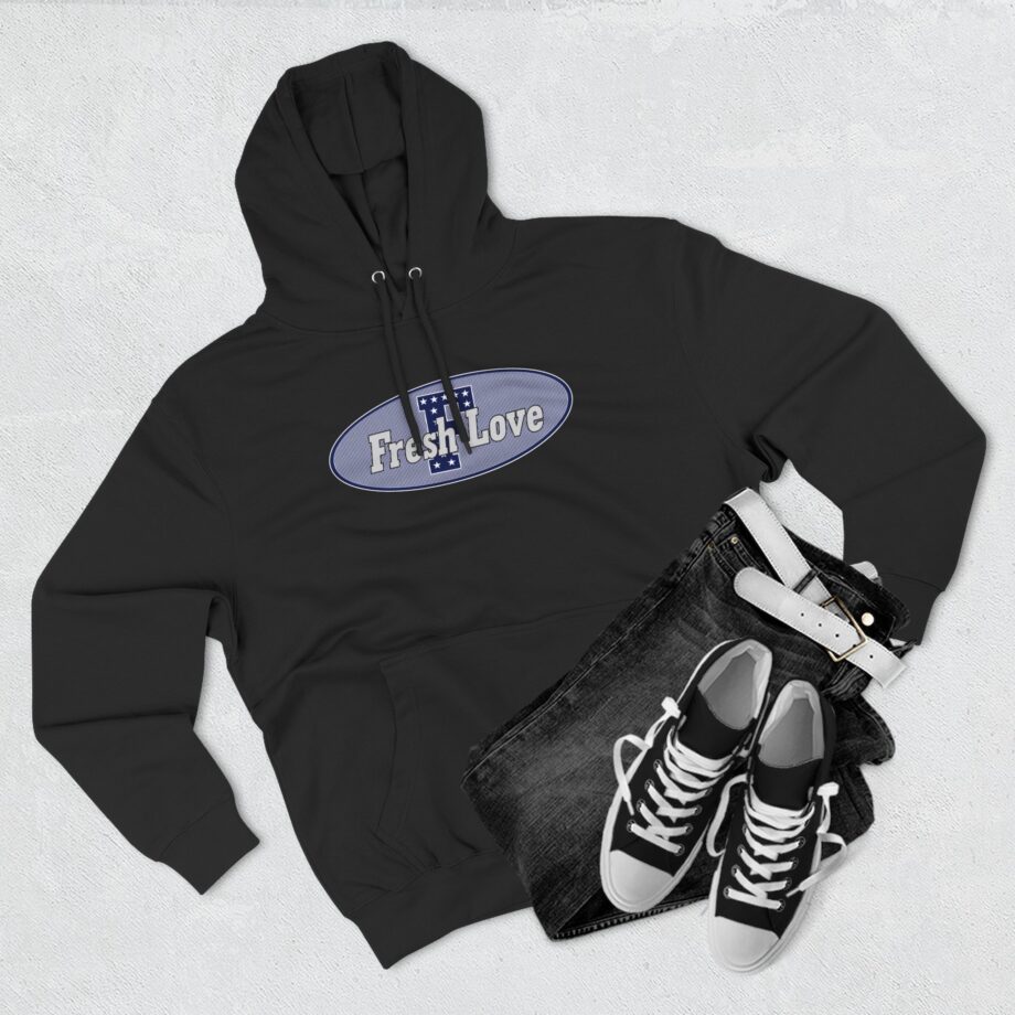 Fresh Love Three Panel Fleece Hoodie