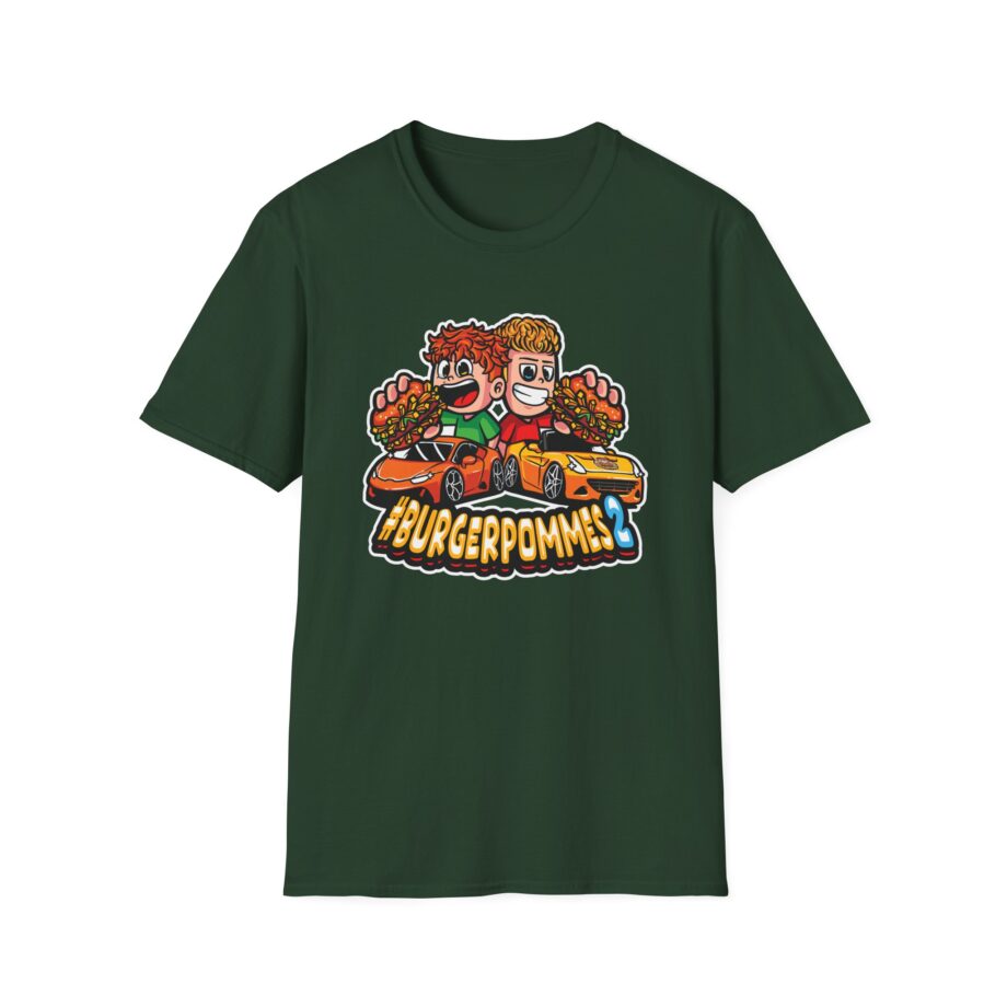 Burger Pommes  Unisex Softstyle T-Shirt