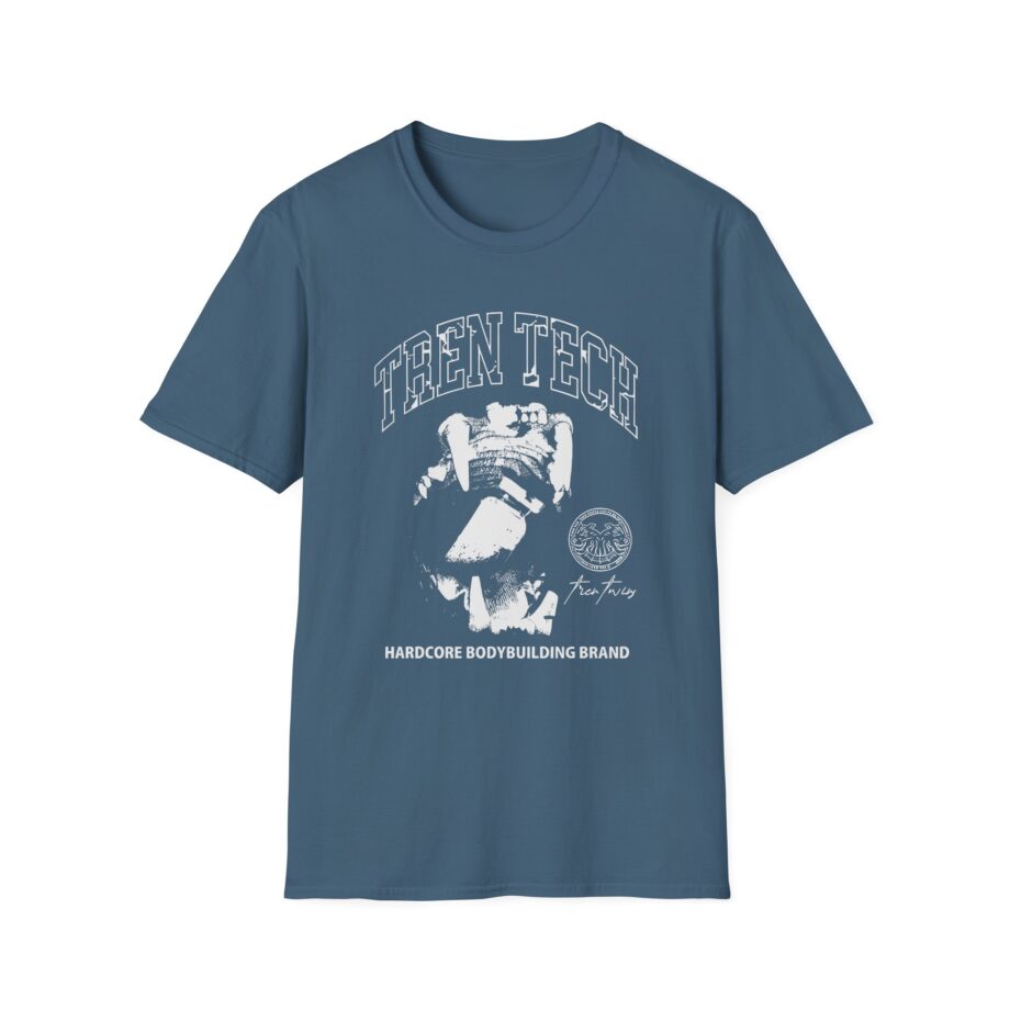 Tren Tech Hardcore Bodybuilding Brand Unisex Softstyle T-shirt