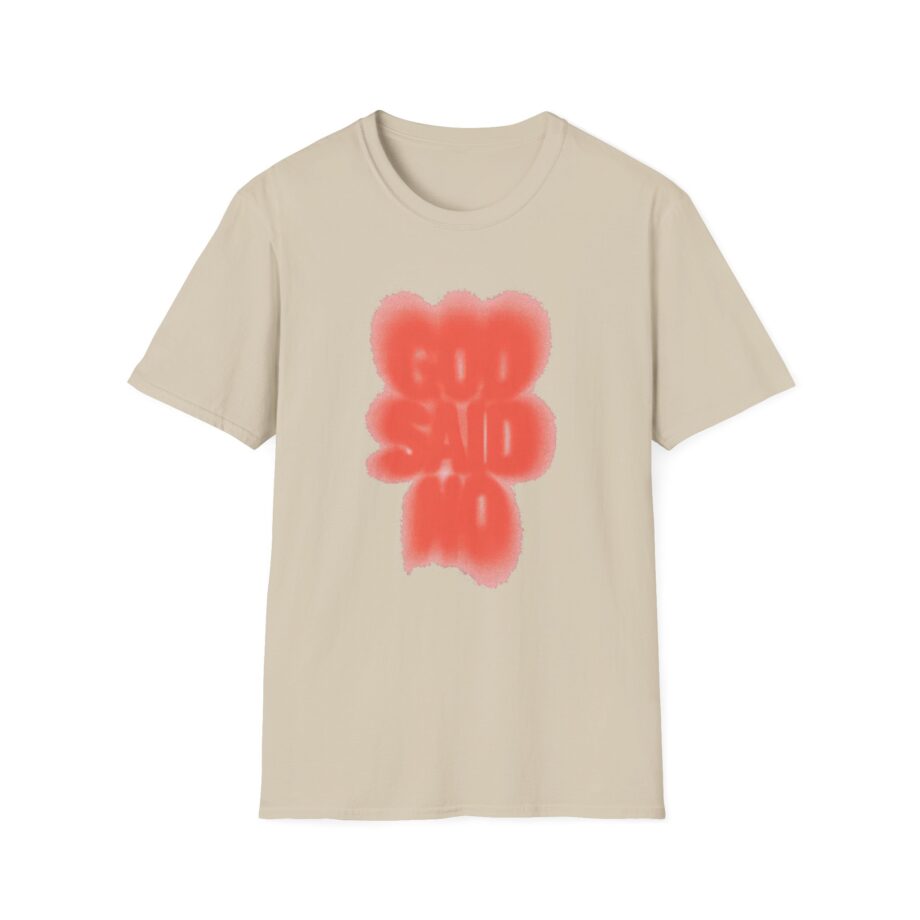 Omar Apollo God Said No Blur Unisex Softstyle T-shirt