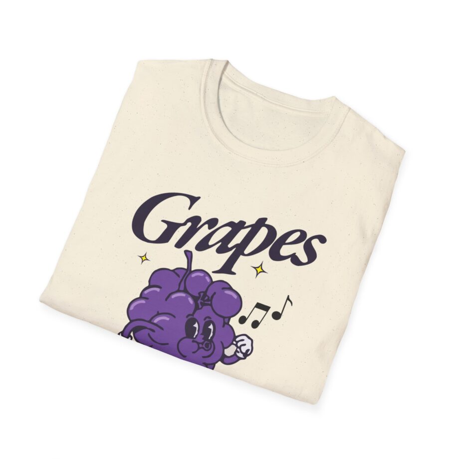 James Marriott Grapes Natural Unisex Softstyle T-Shirt