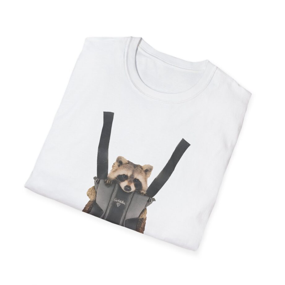 William Osman Raccoon Unisex Softstyle T-Shirt
