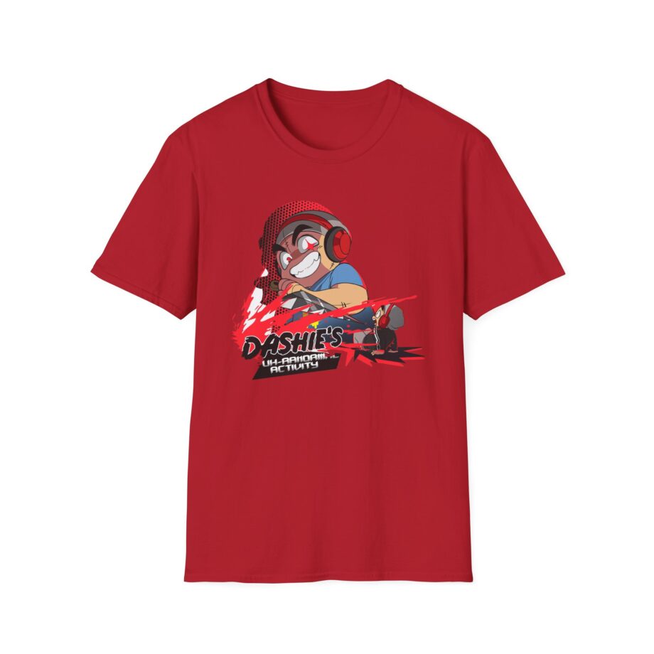 Dashie Puh-ranormal Activity Unisex Softstyle T-shirt