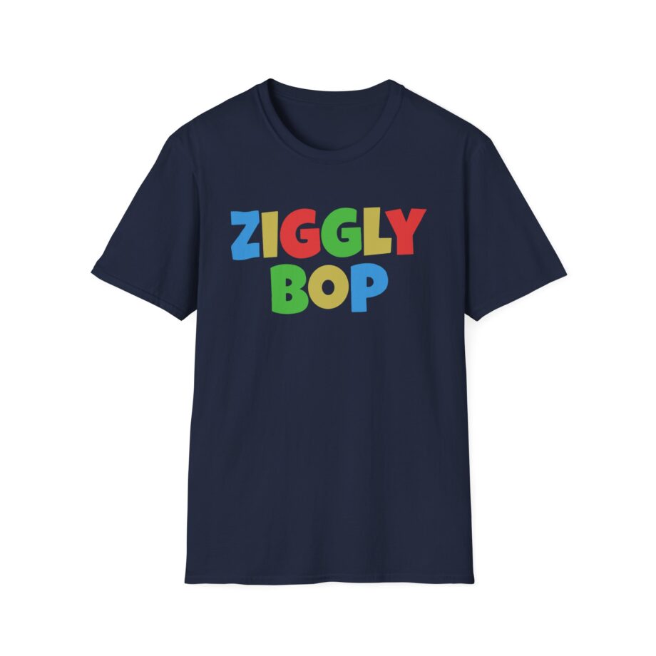 Daydrian Harding Colorful Ziggly Bop Unisex Softstyle T-shirt