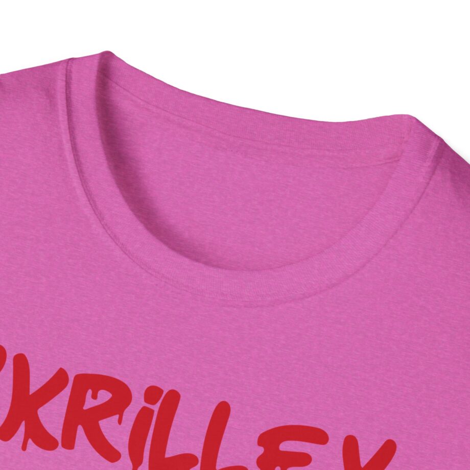 skrillex red girl Unisex Softstyle T-Shirt