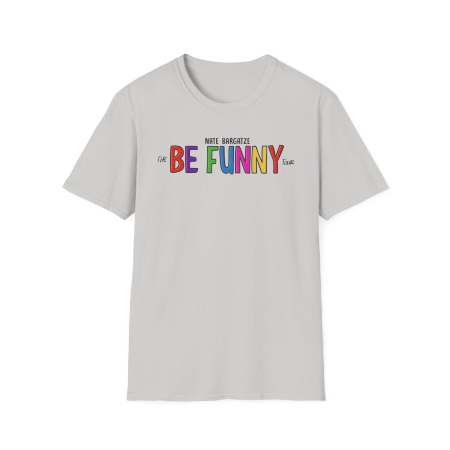 Nate Bargatze the Be Funny Tour Unisex Softstyle T-Shirt