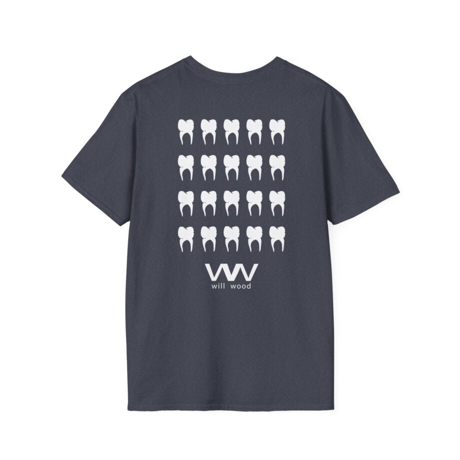 Will Wood Host Skull Unisex Softstyle T-shirt