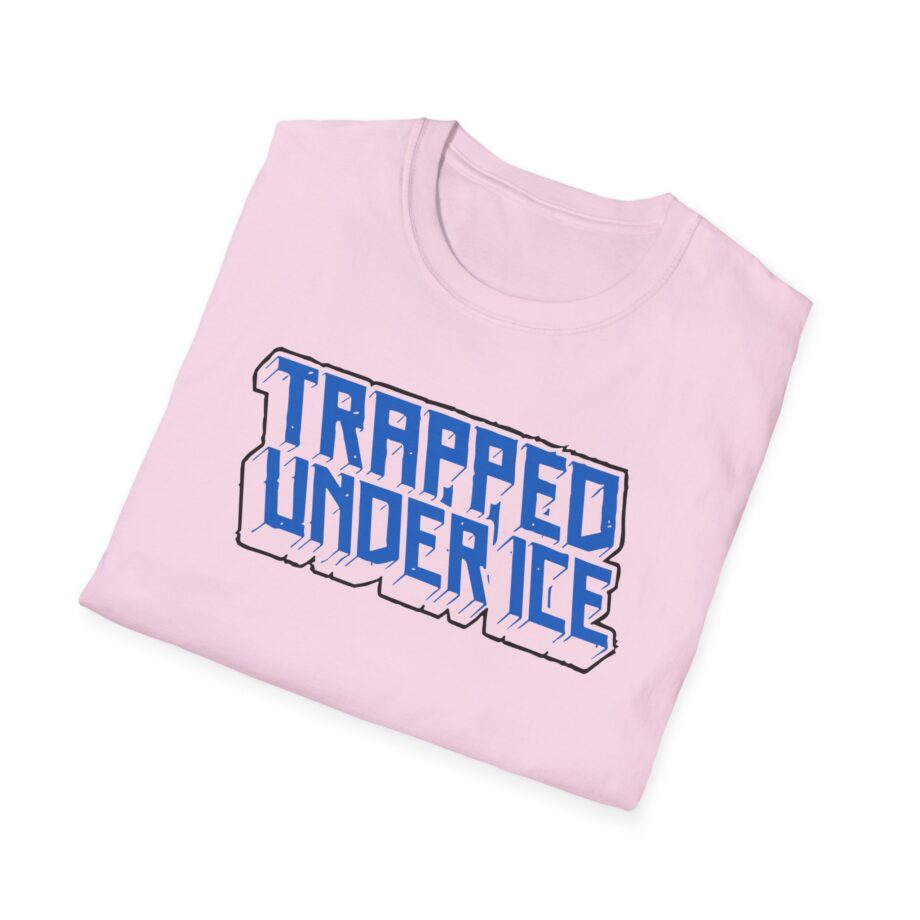 Trapped Under Ice Stacked 3d Logo Unisex Softstyle T-Shirt