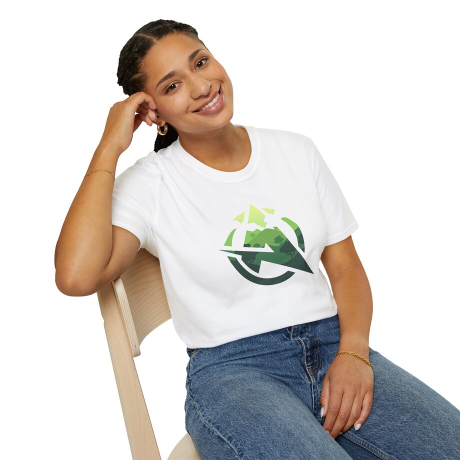 Ali-a Whiteout Logo Unisex Softstyle T-Shirt