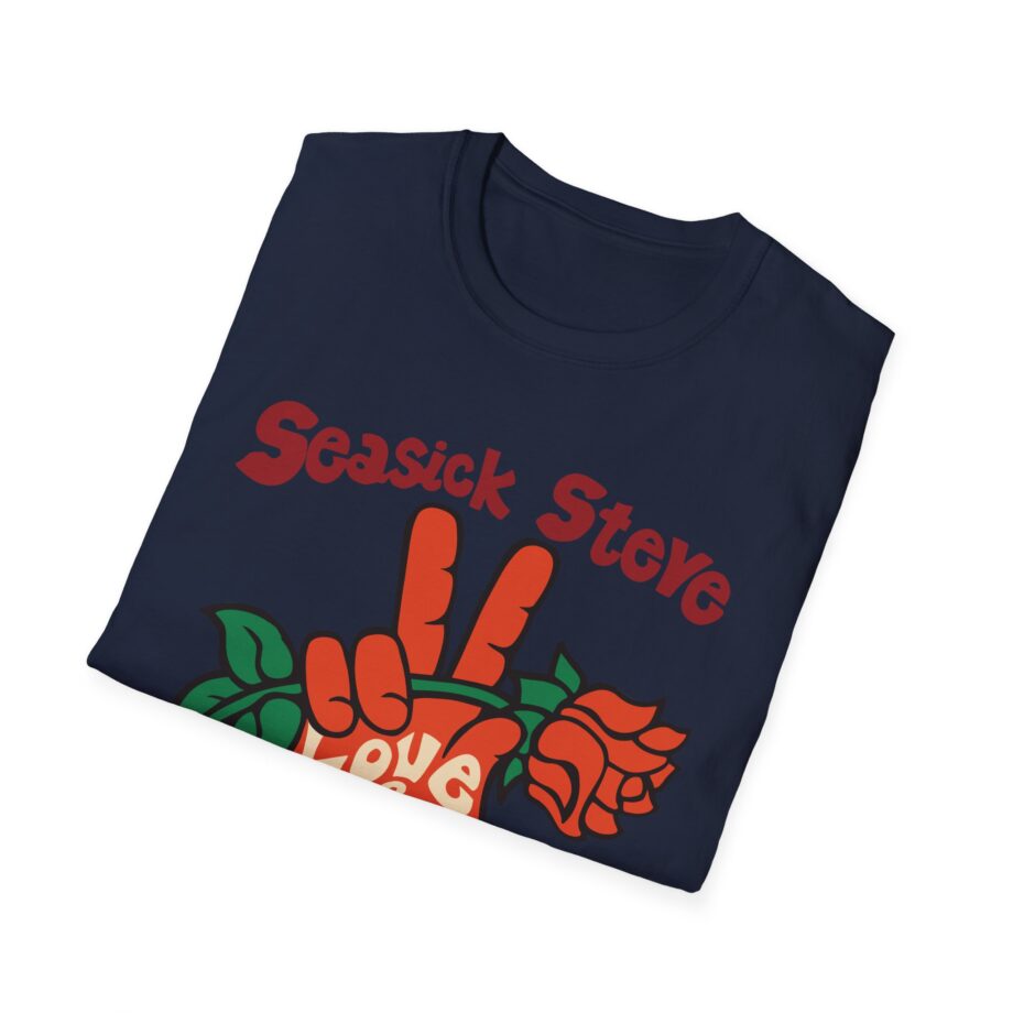 Seasick Steve Love & Peace Unisex Softstyle T-Shirt
