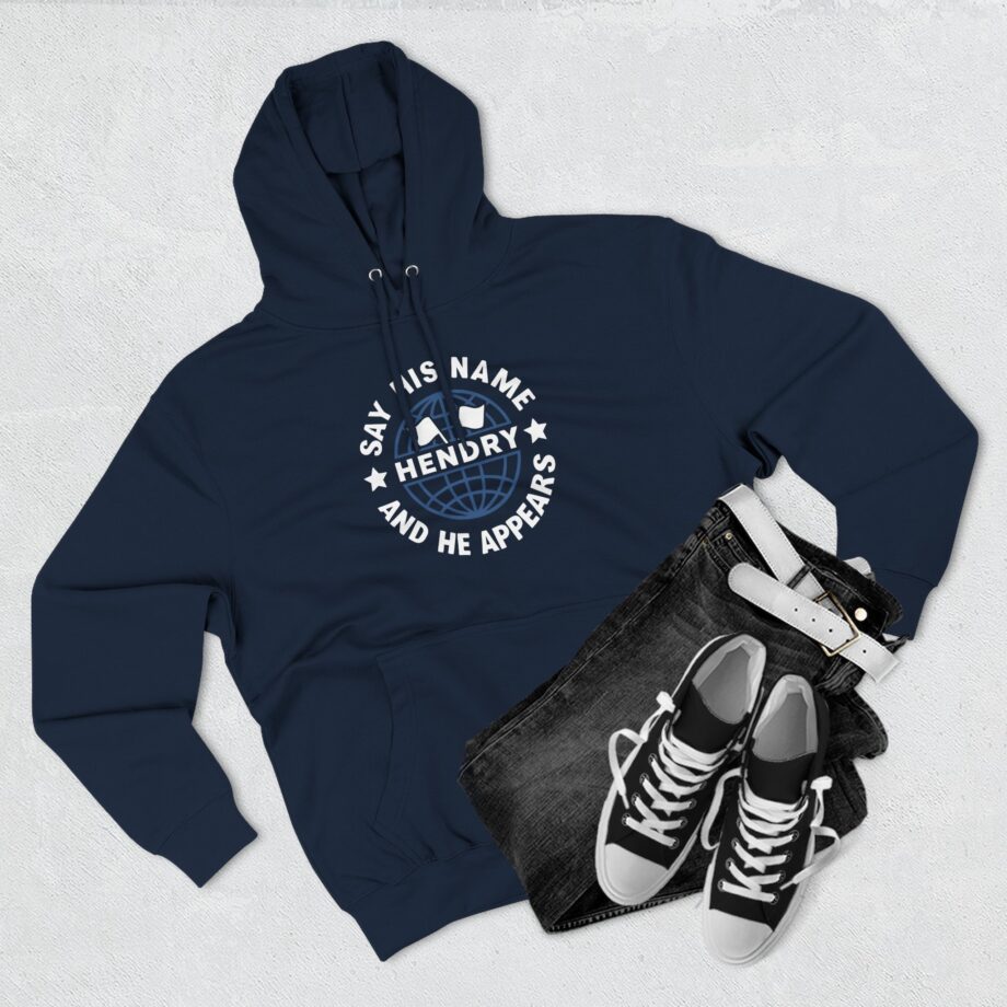 Say His Name Joe Hendry Three-Panel Fleece Hoodie