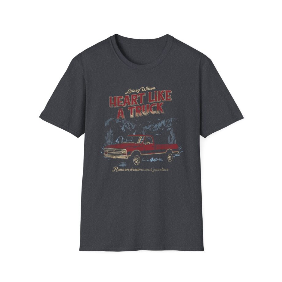 Lainey Wilson Heart Like a Truck Unisex Softstyle T-shirt