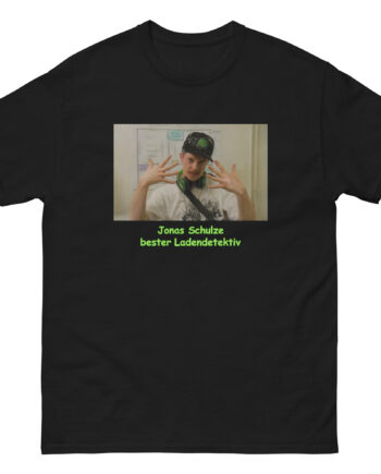 Feinkost Kolinski Jonas Schulze Bester Ladendetektiv Unisex classic tee