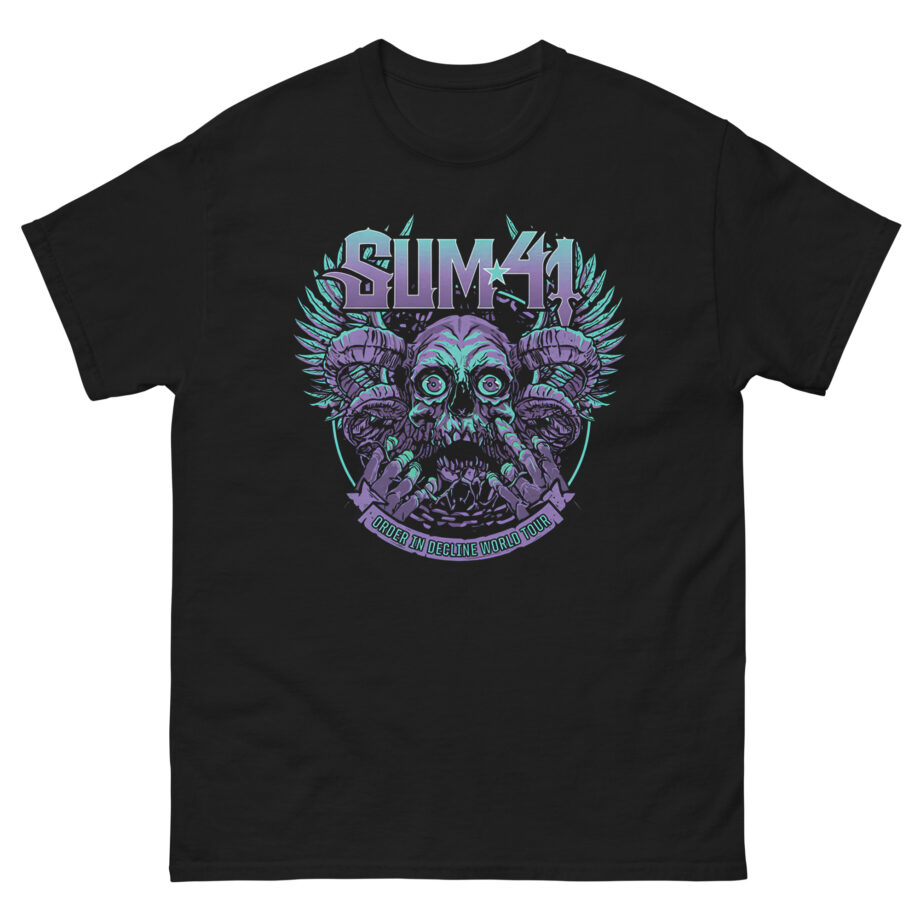 Sum 41 Order in Decline Tour Unisex classic tee