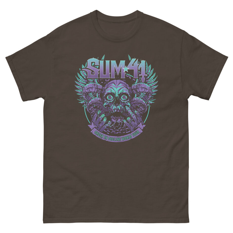 Sum 41 Order in Decline Tour Unisex classic tee