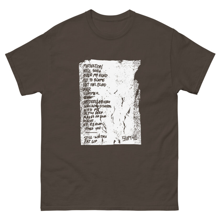 Sum 41 Setlist Unisex classic tee