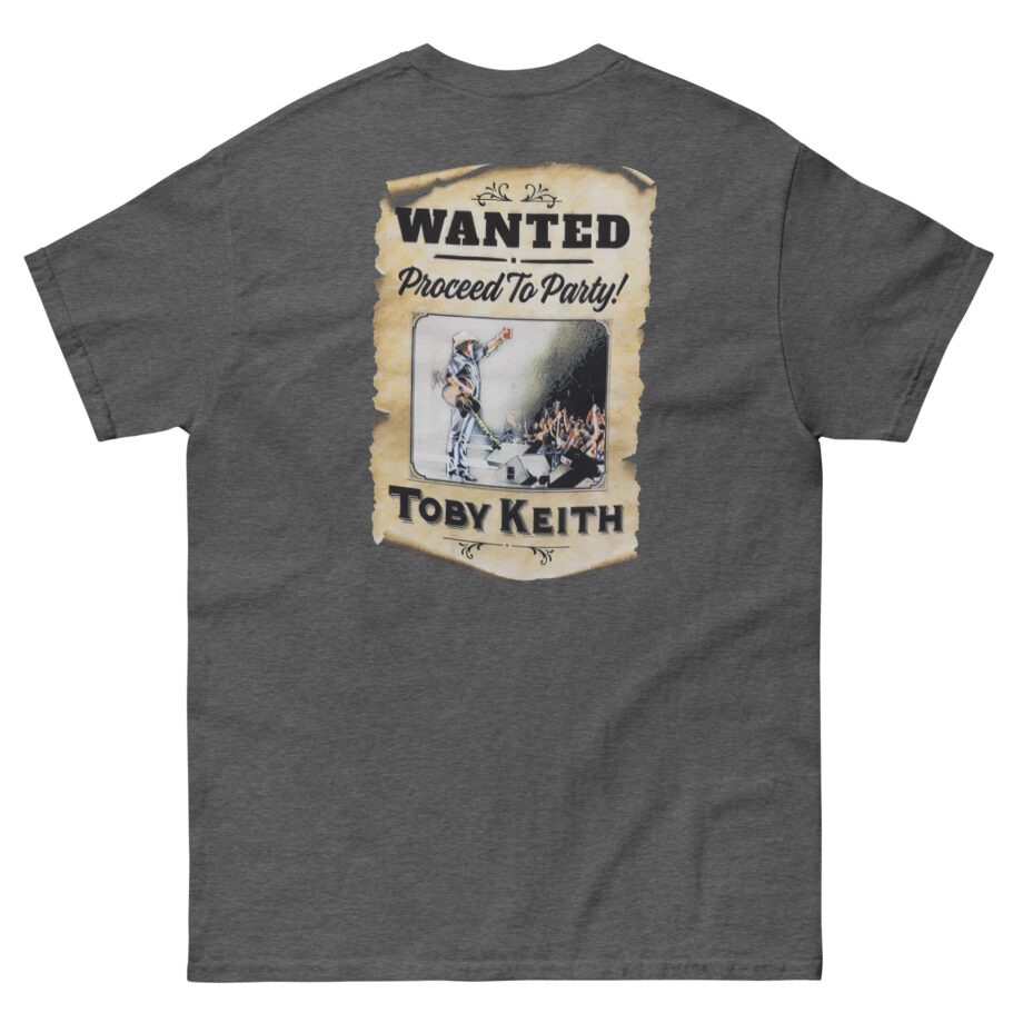 Toby Keith Proceed to Party Unisex classic tee