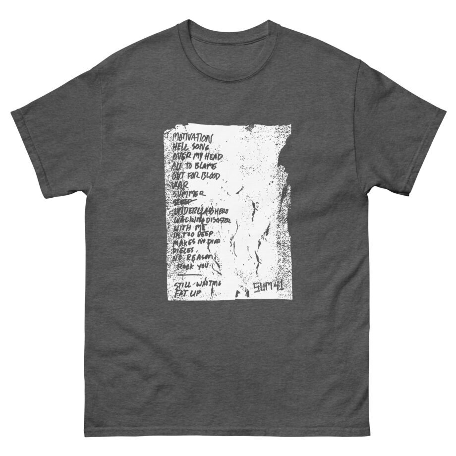 Sum 41 Setlist Unisex classic tee
