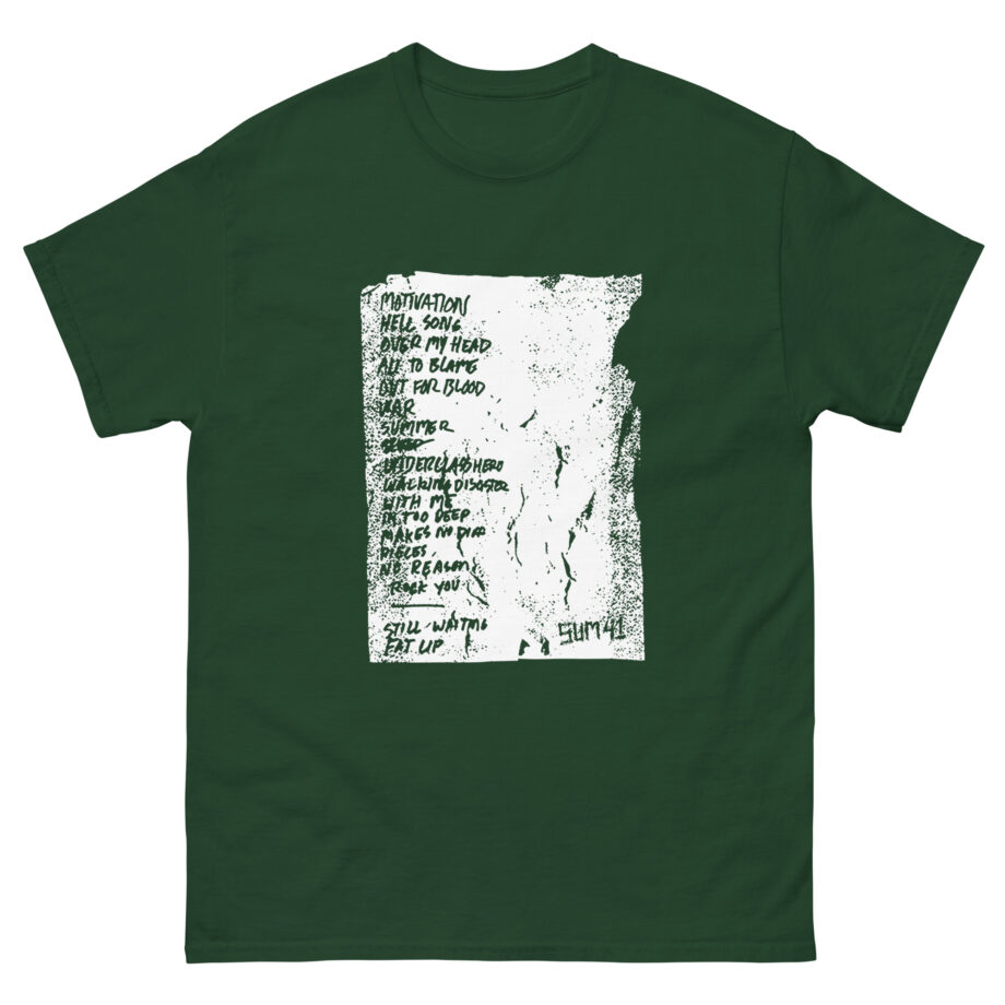Sum 41 Setlist Unisex classic tee