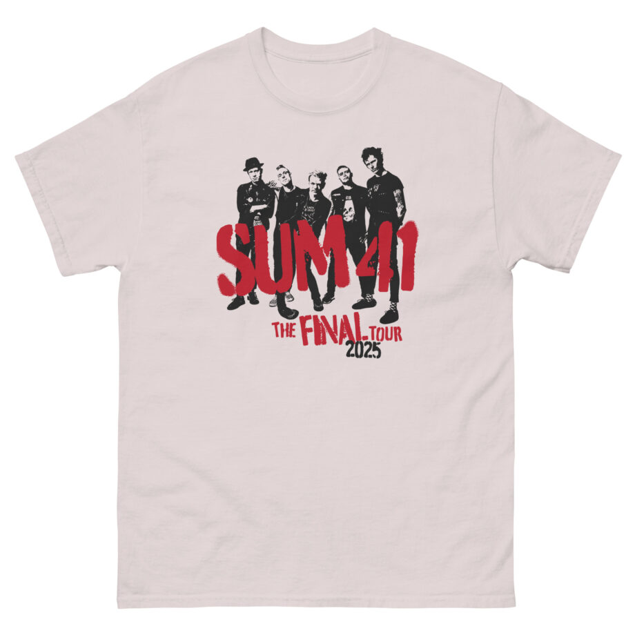 Sum 41 the Final Tour Unisex classic tee