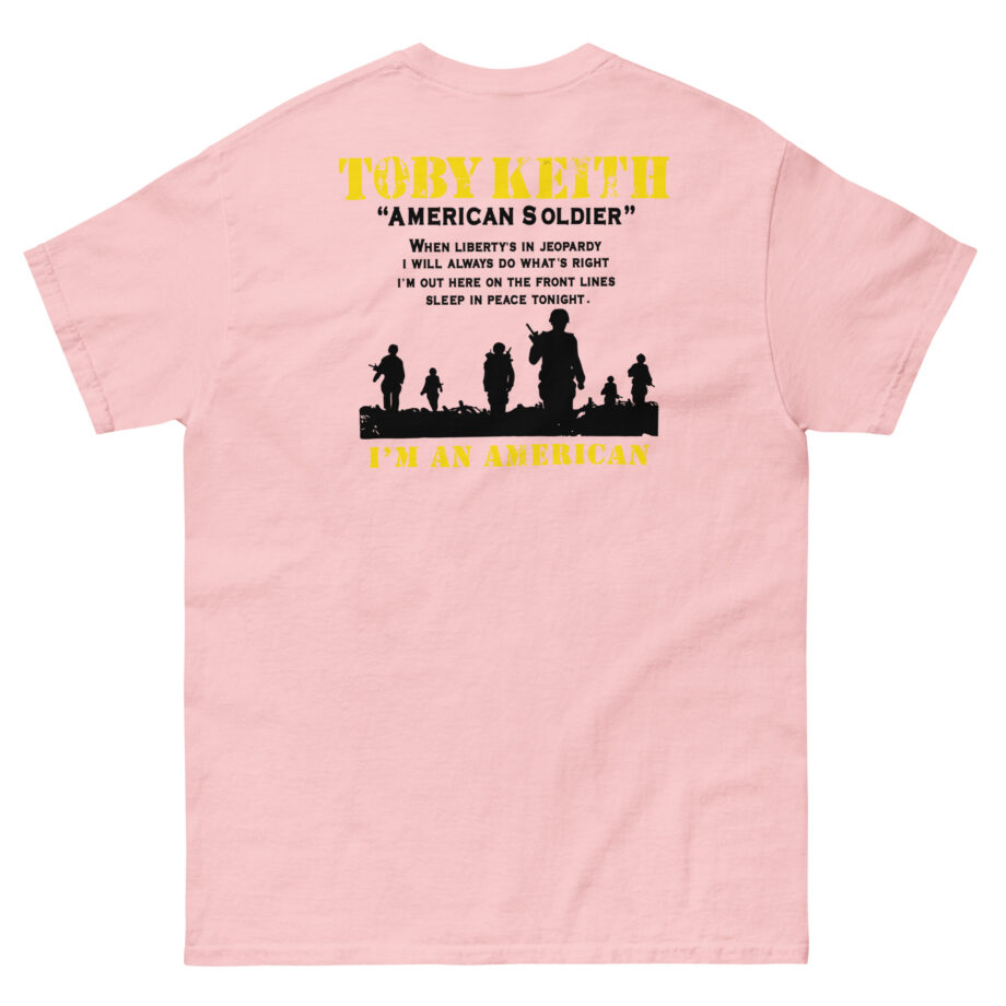 Toby Keith American Soldier Helicopter Unisex classic tee