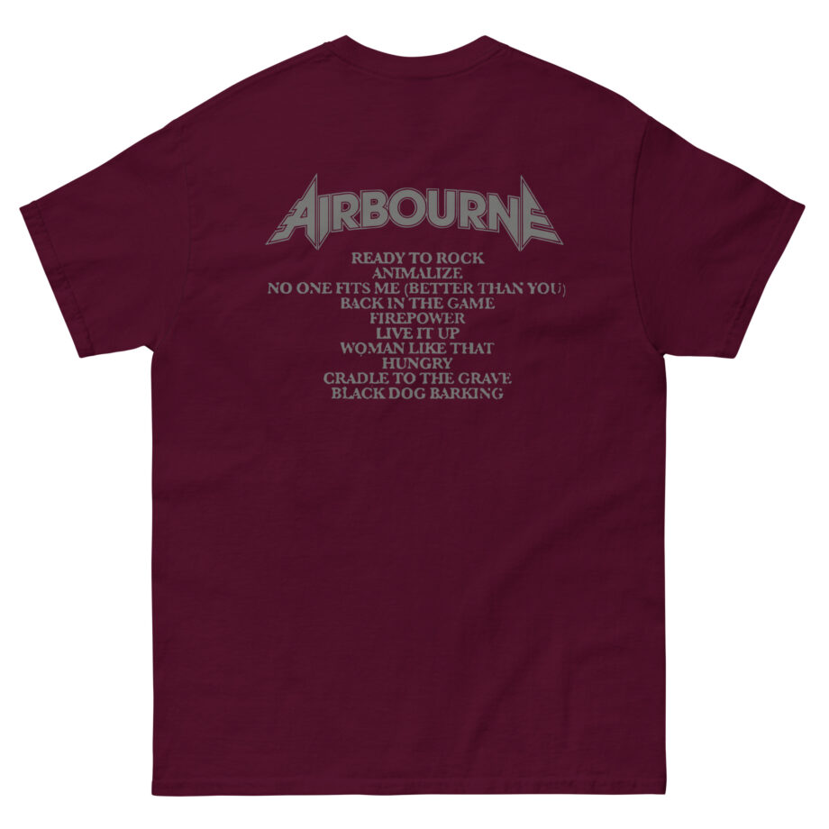 Airbourne Live It Up Unisex classic tee