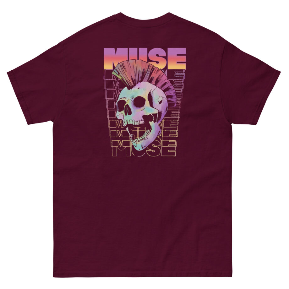 Muse Mohawk Skull Unisex classic tee