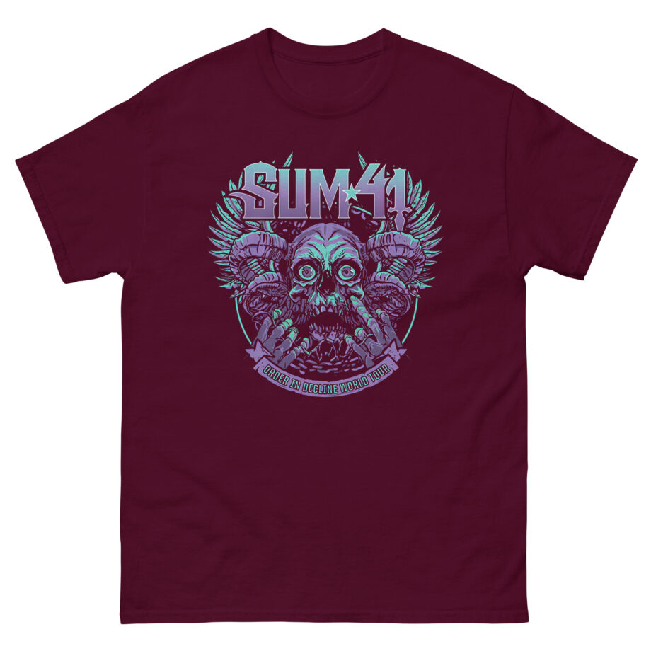 Sum 41 Order in Decline Tour Unisex classic tee