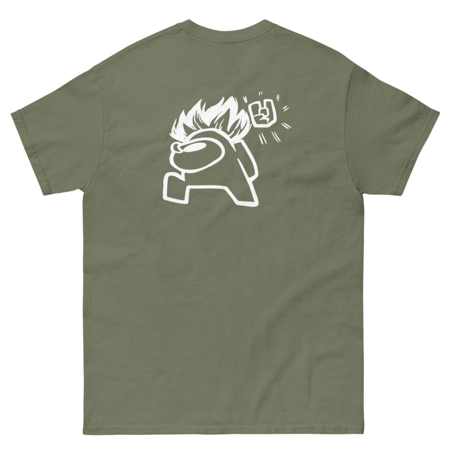 Among Us Metal Red Unisex classic tee