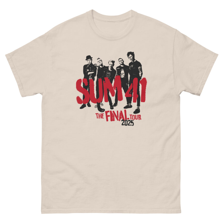Sum 41 the Final Tour Unisex classic tee